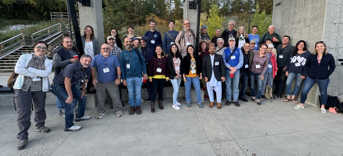 BSG pizza in the park, IBA conference, Edmonton, Alberta, Canada, Sep 2024